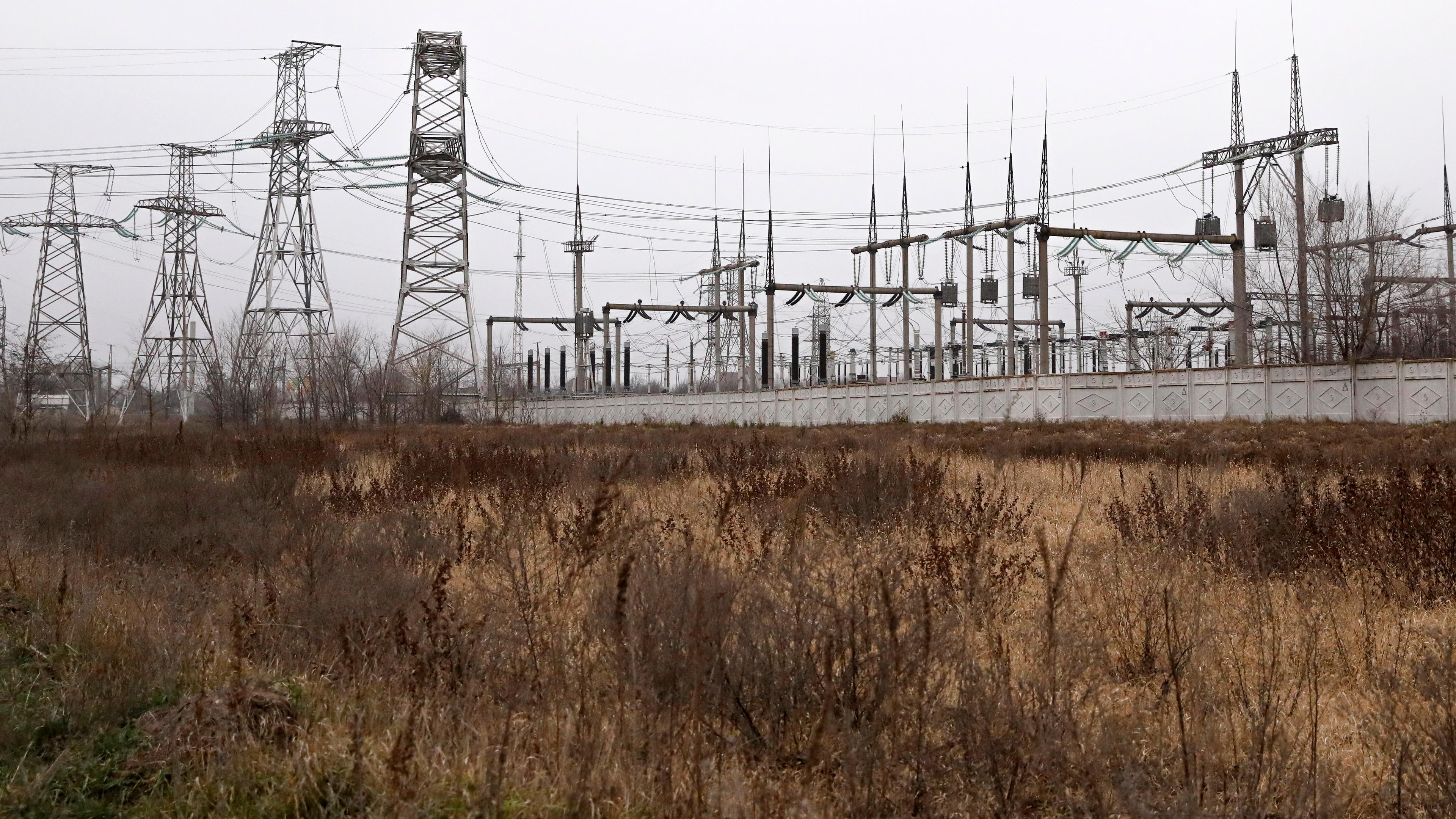 Moldau, Chisinau: Ein Kraftwerk am Rande von Chisinau.