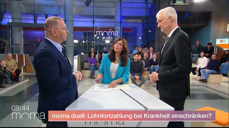 moma Duell: Eingeschränktes Krankengeld?