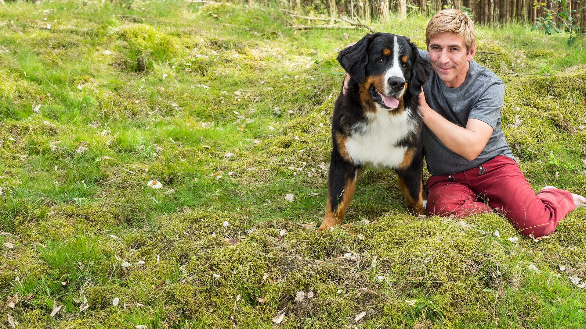 Fritz und Keks auf Mooshügel
