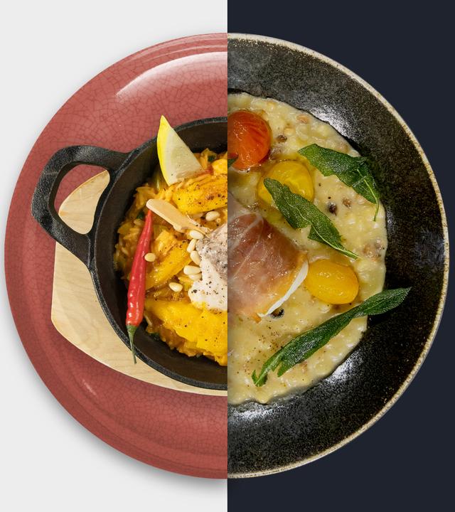 Moqueca-Reis vs. Fregola sarda