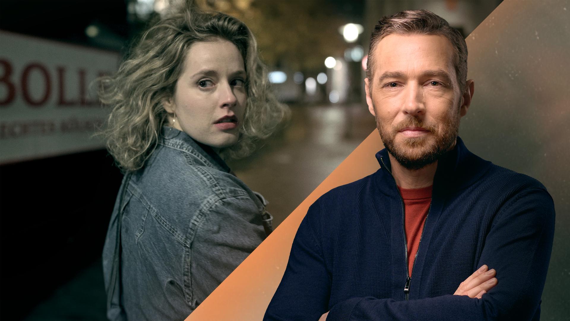 "XY gelöst mit Sven Voss - Staffel 5: Mord im Karneval": Montage Sven Voss mit einer Szene aus dem Fall