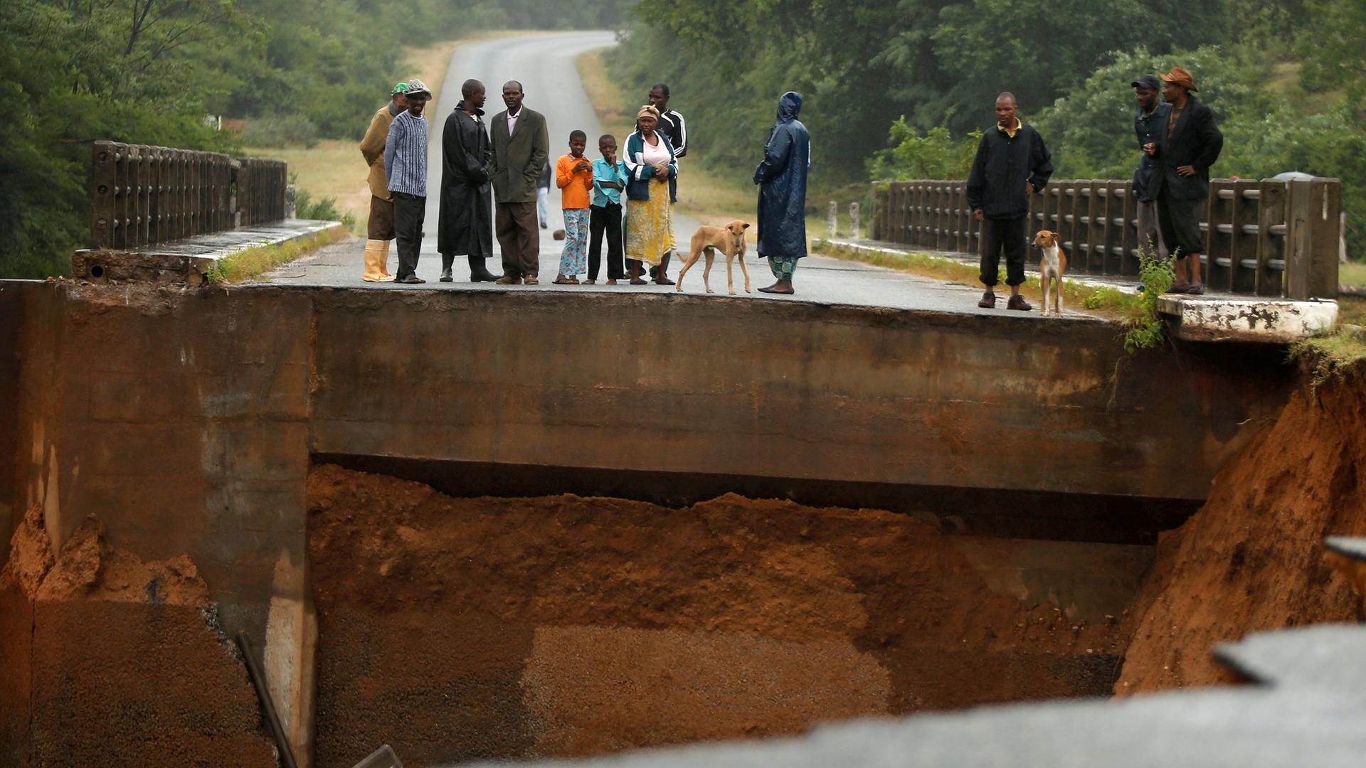 Tropensturm in Südostafrika - Mosambik