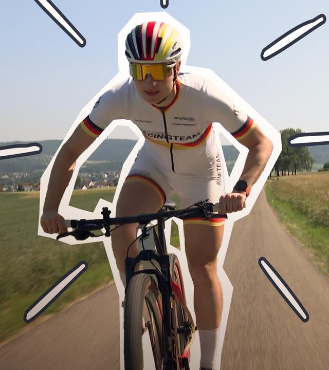 Mountainbikerin Fromberger