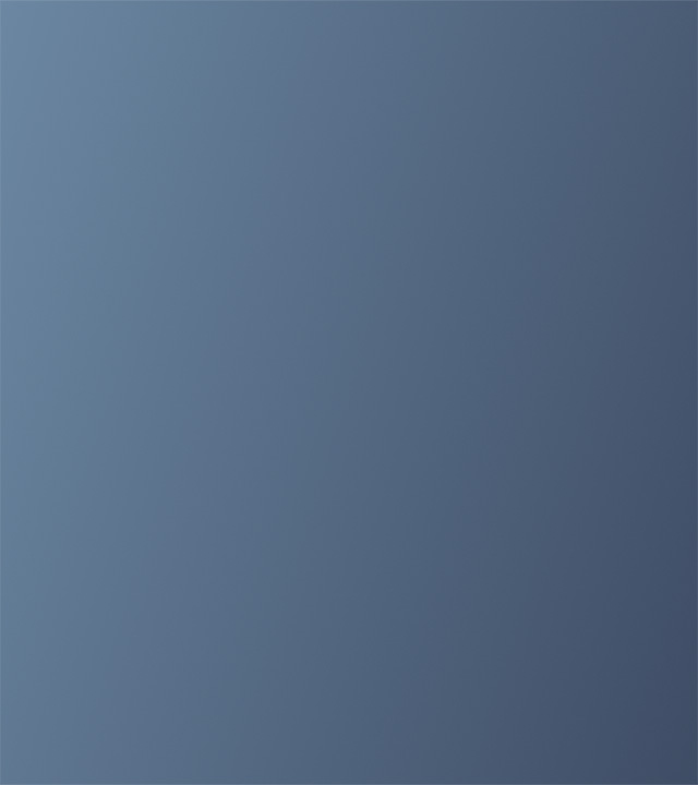 Farbverlauf in Blautönen.