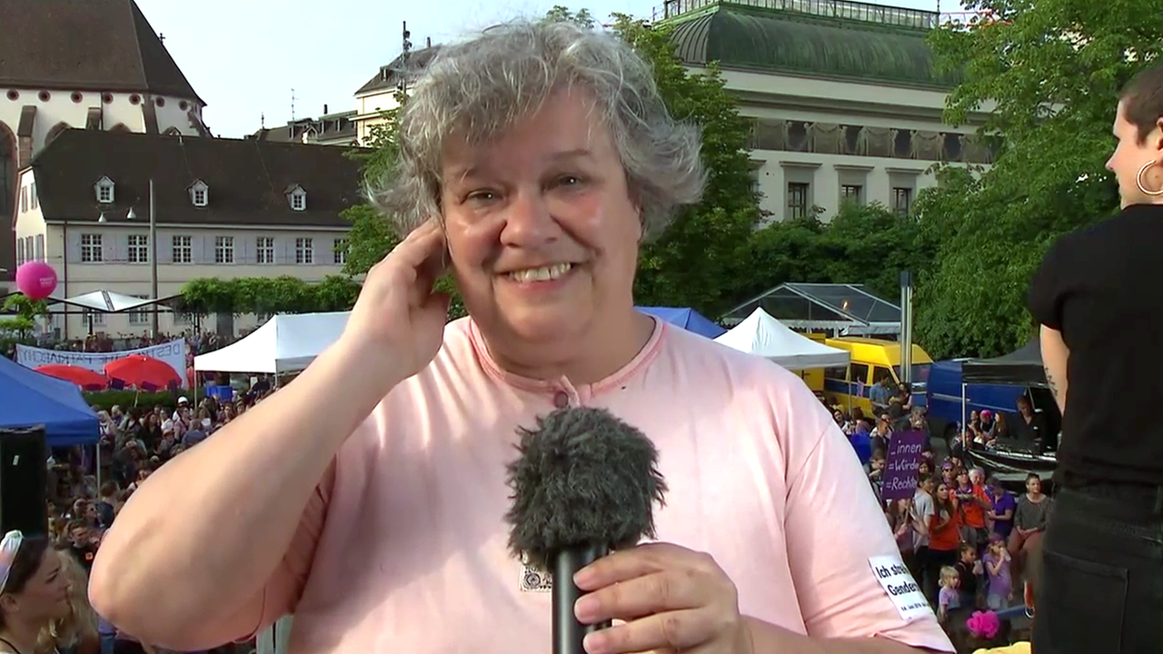 Muda Mathis zum Frauenstreik in der Schweiz ZDFmediathek