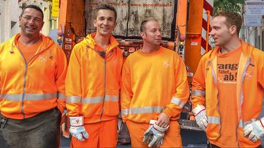 So hart ist der Job bei der Müllabfuhr