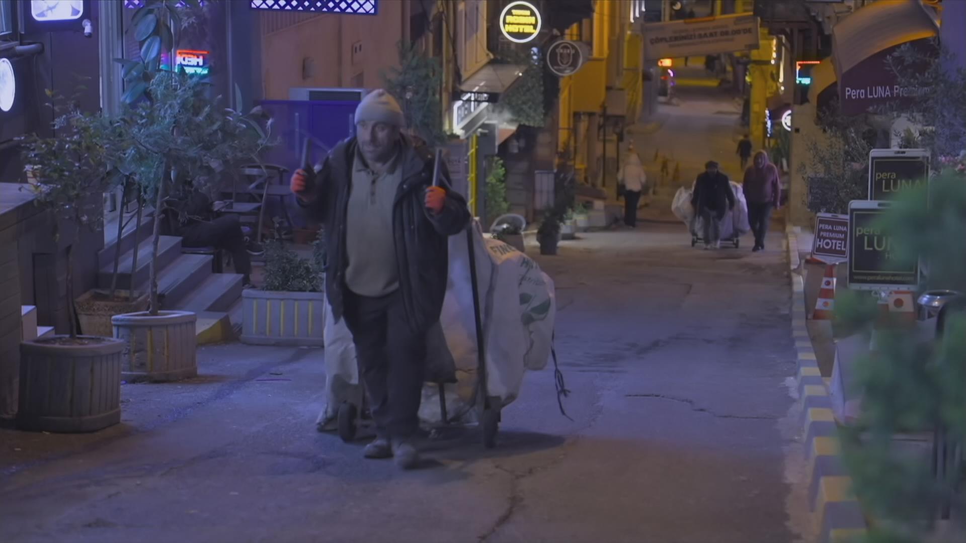 Müllsammler in Istanbul