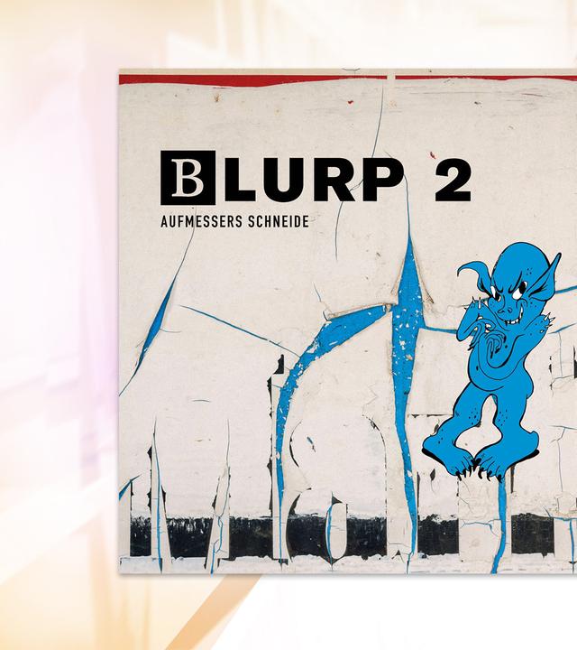 Auf dem Cover des Musikalbums sieht man die Illustration eines kleinen, blauen Gnomes, der auf stilisierten Klaviertasten steht.