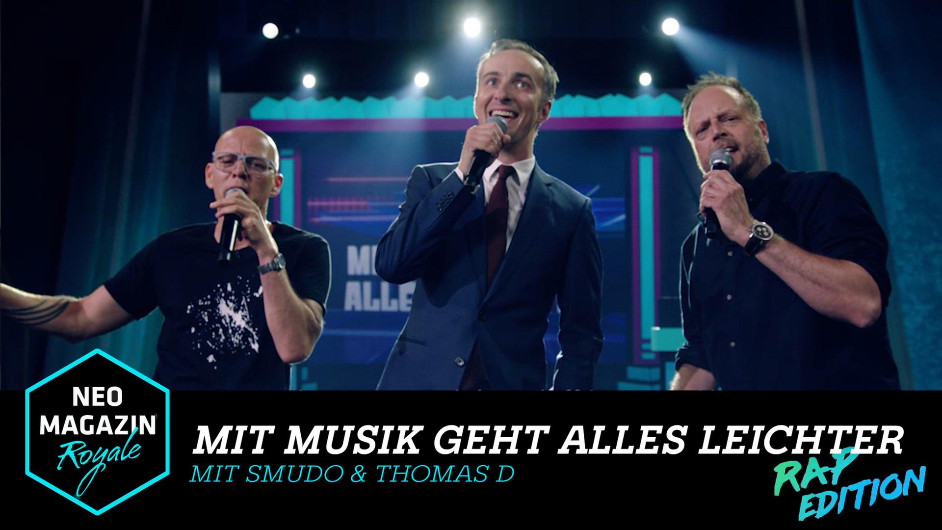 "Mit Musik geht alles leichter" mit Smudo, Thomas D und Jan