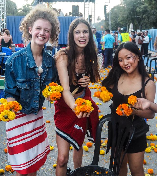 Angelina, Emma, Lisa, Trang, Chantal