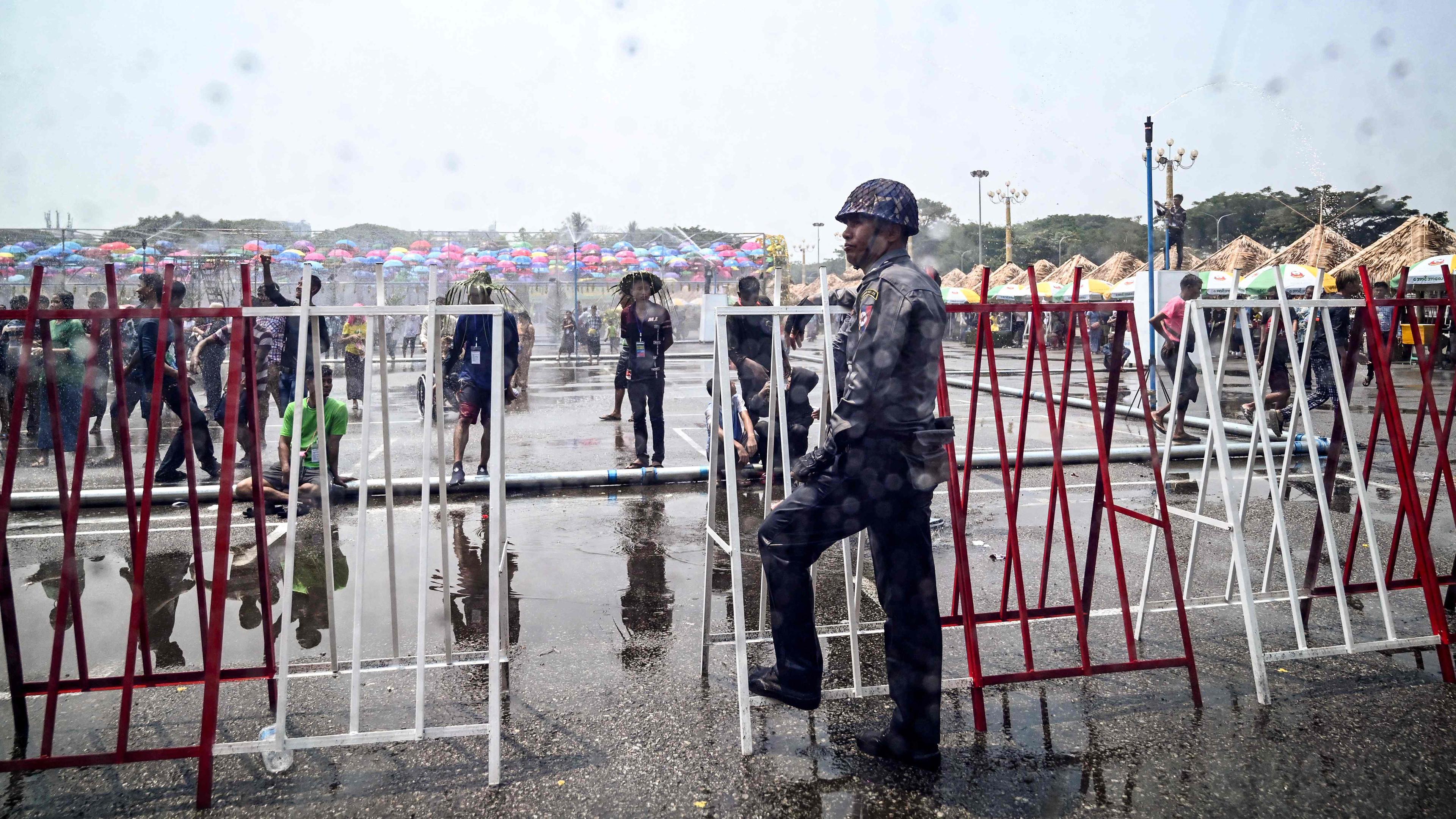 Myanmar, Festival, Thingyan-Neujahr