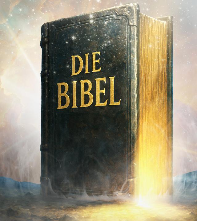 Eine mysteriös leuchtene Bibel