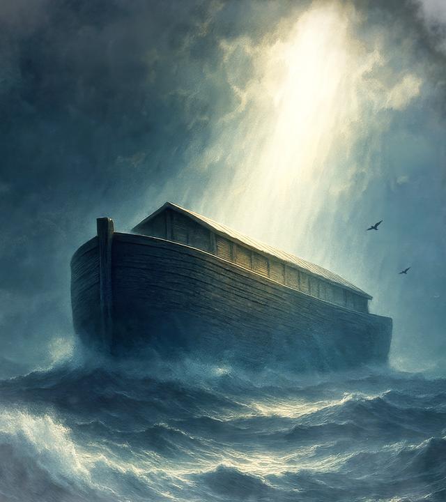 Animation: Die Arche auf hoher See