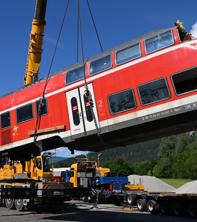 Tote bei Zugunglück in Oberbayern