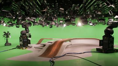 Virtuelles Nachrichtenstudio