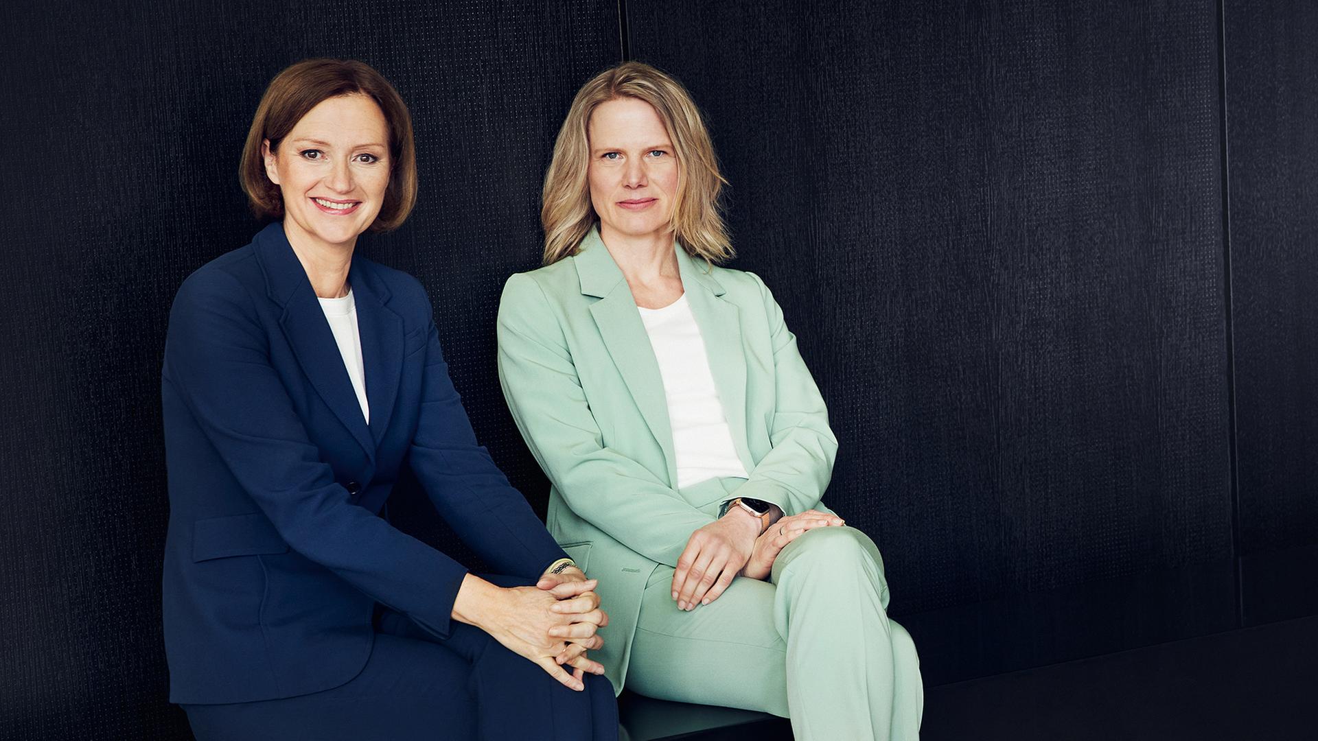 Bettina Schausten und Nadine Bilke