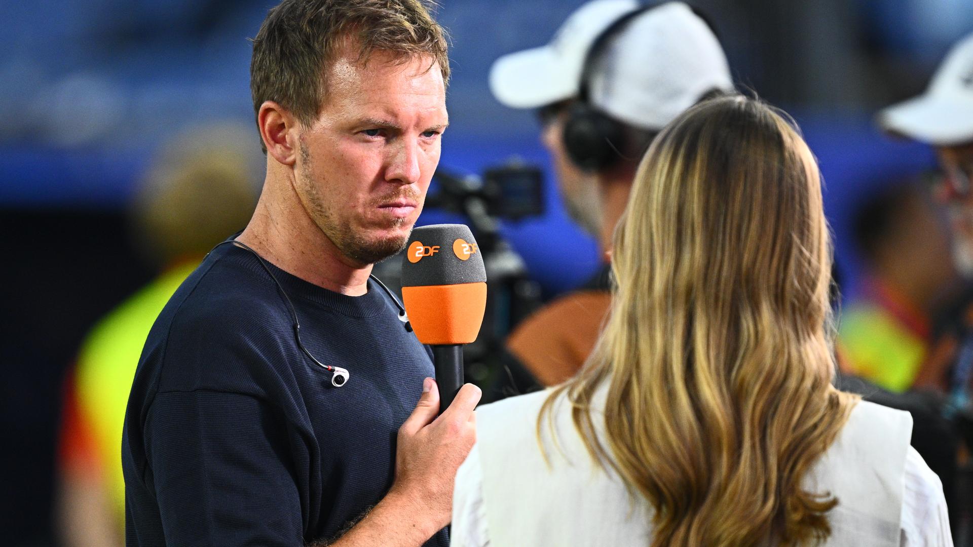 Bundestrainer Nagelsmann im ZDF-Interview nach dem WM-Aus
