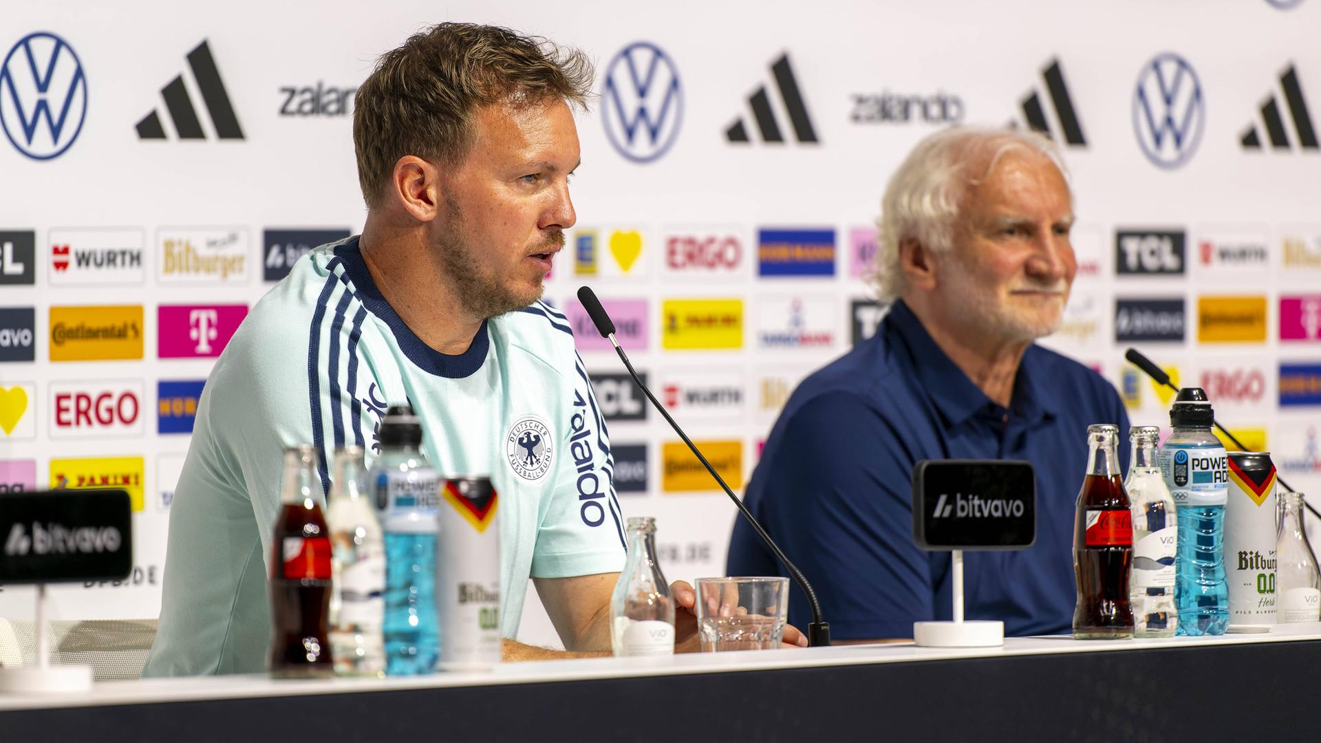 Julian Nagelsmann und Rudi Völler