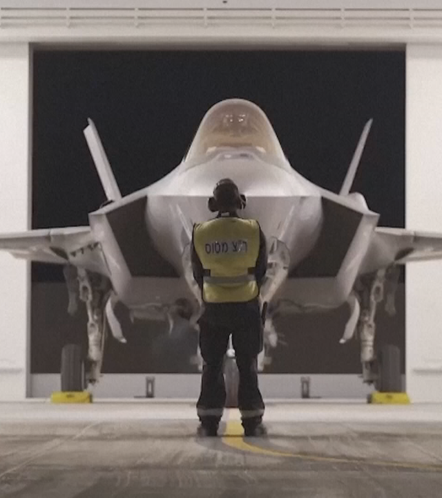 Ein Stealthflugzeug.