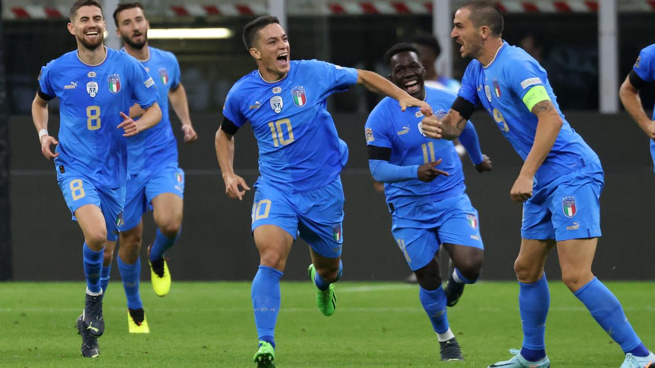 Italien schickt England in Liga B Nations League Highlights