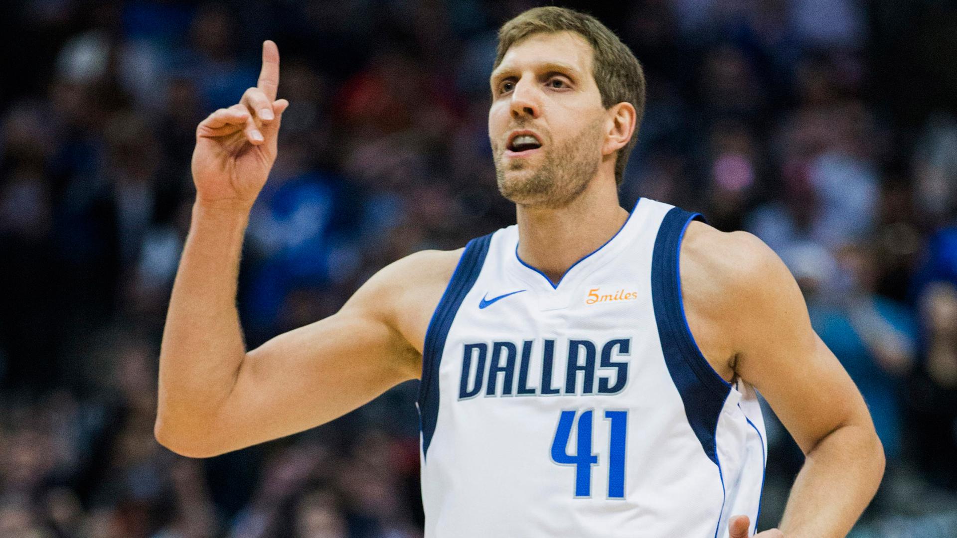 Dirk Nowitzki am 18.03.2019 in Dallas