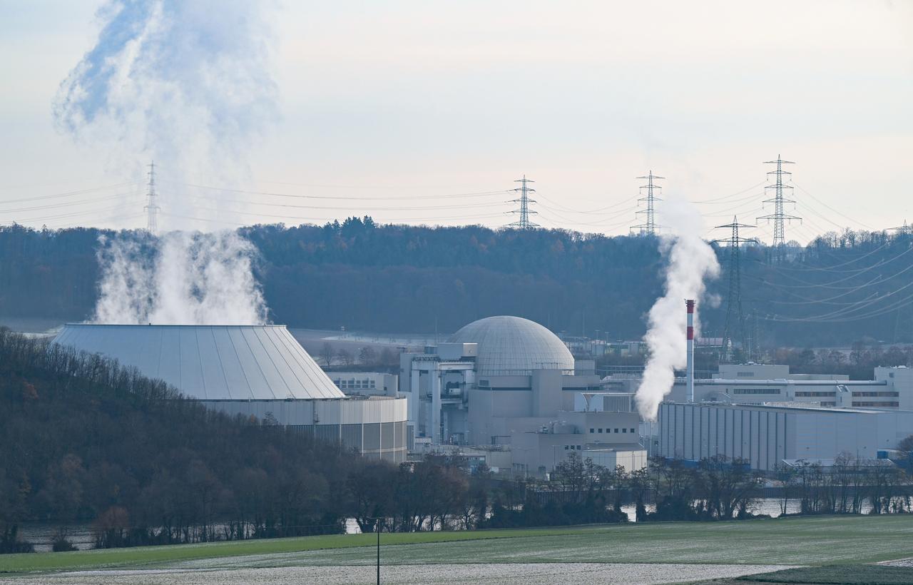 Das Kernkraftwerk Neckarwestheim.