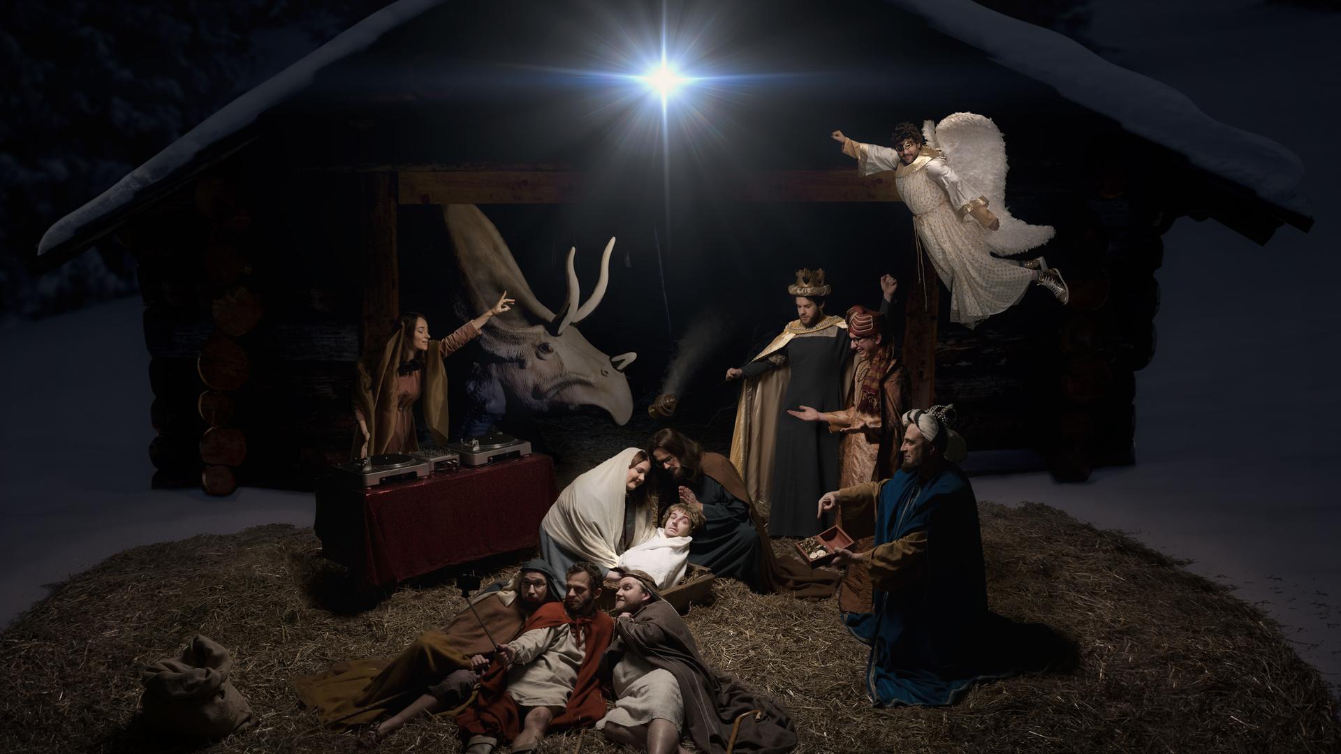 Neo Magazin Royale Krippenspiel