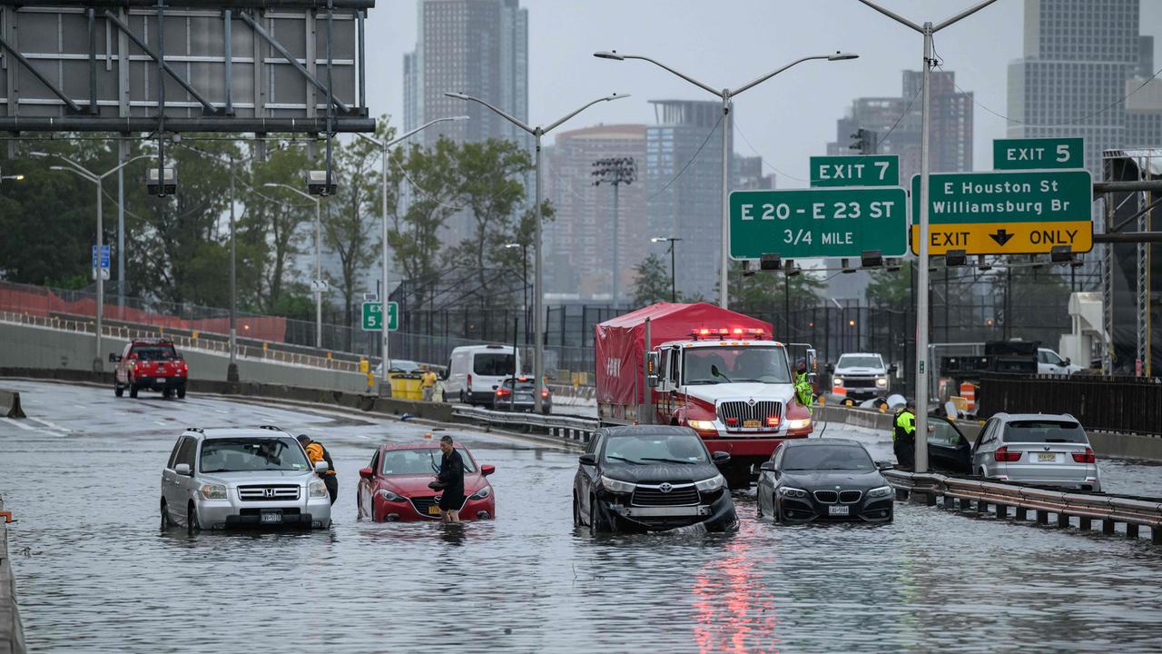 New York: Starkregen und Überschwemmungen an der US-Ostküste