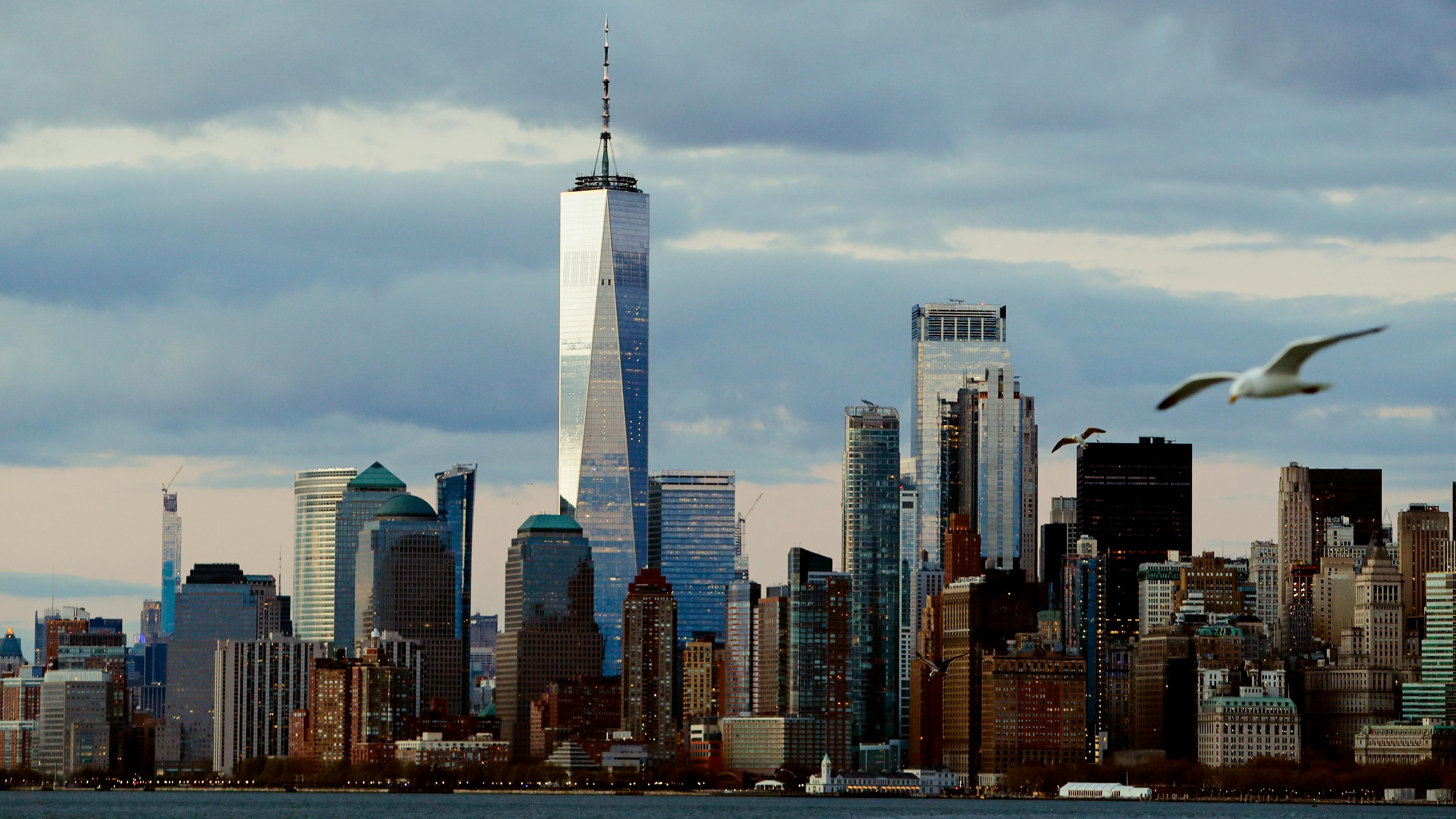 USA, New York: Die Skyline von New York City.