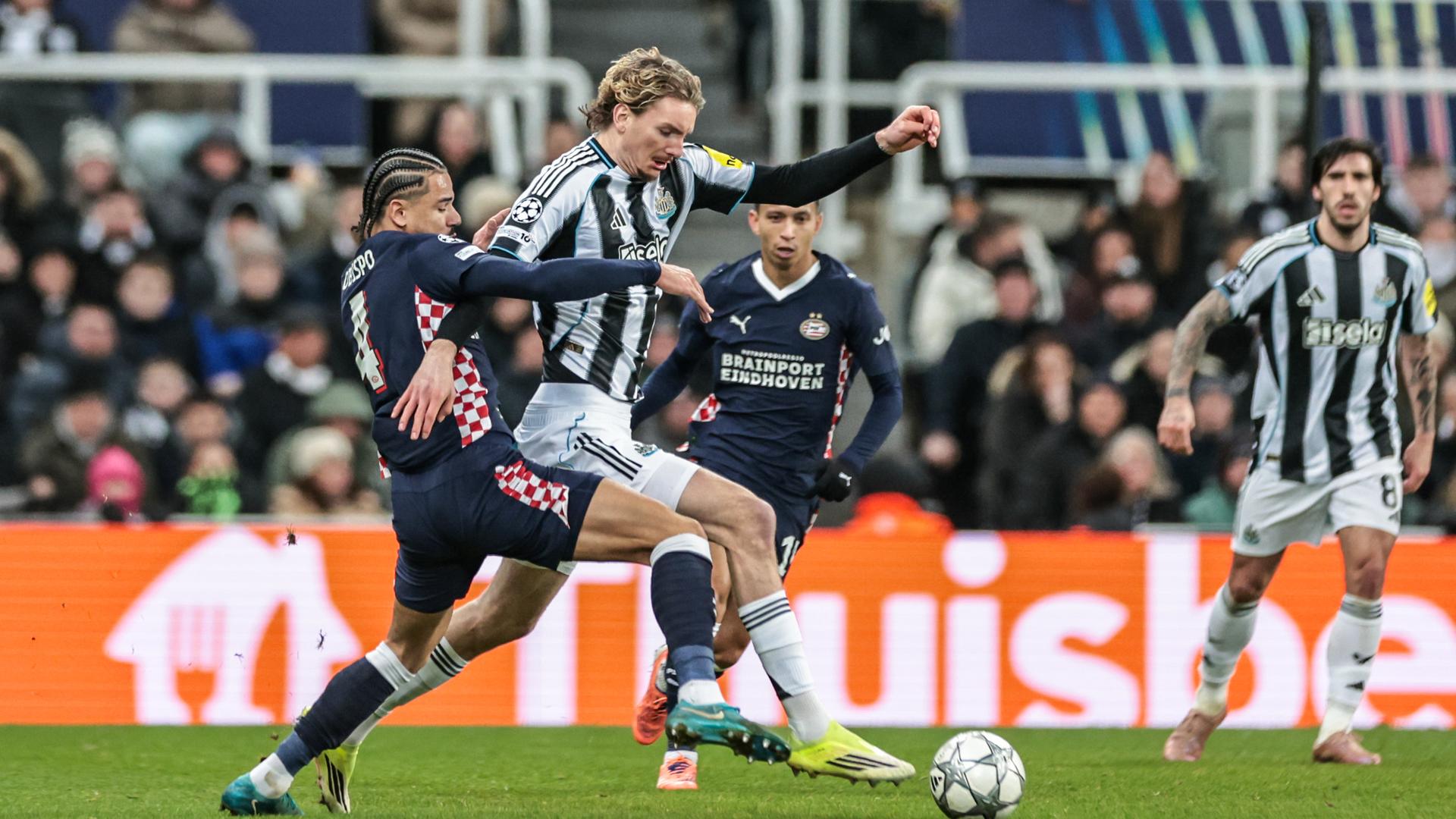 Armando Obispo und Nick Woltemade am 21.02.26