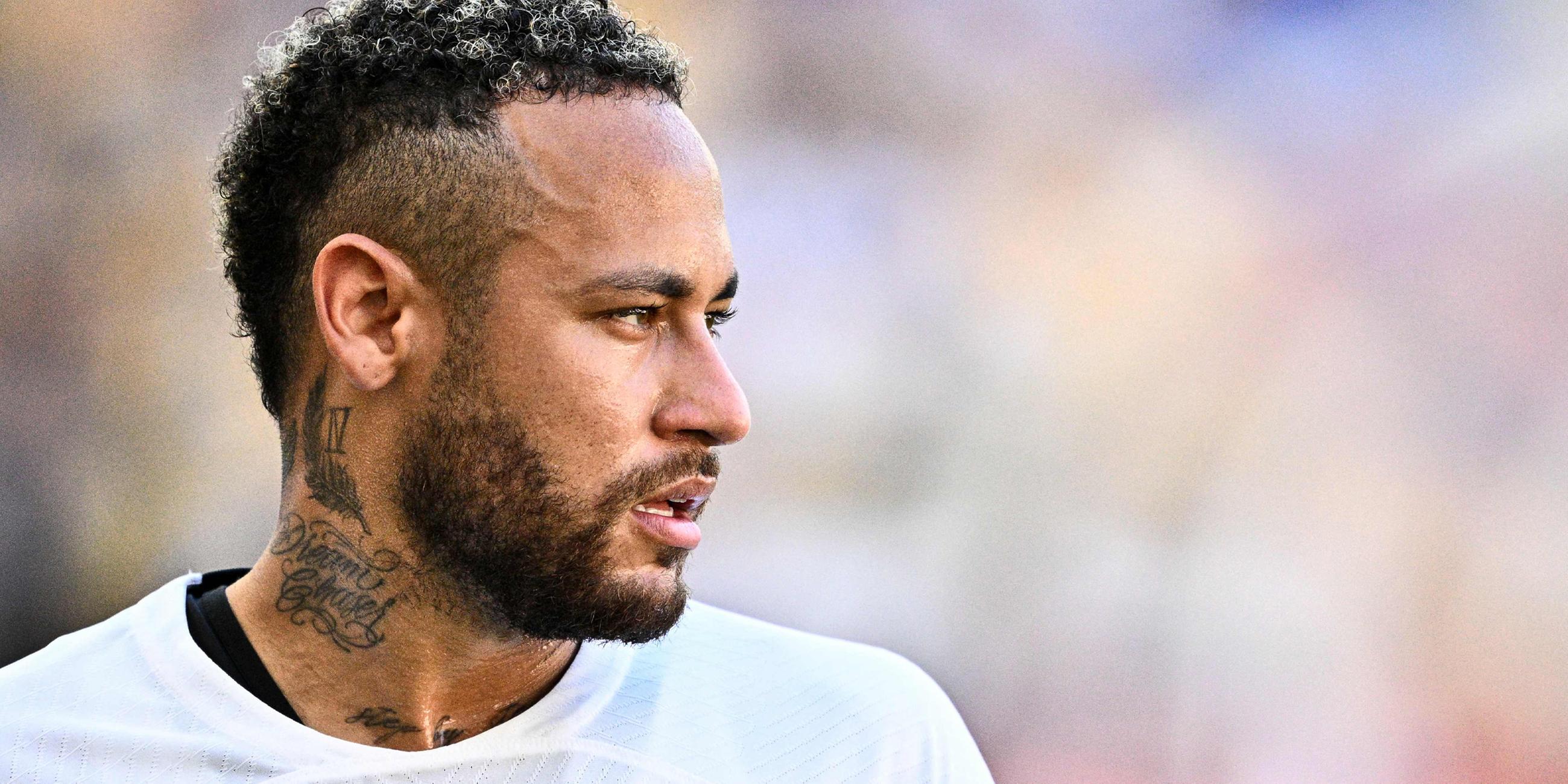 Neymar von Paris Saint-Germain am 13.08.2023 in Busan.