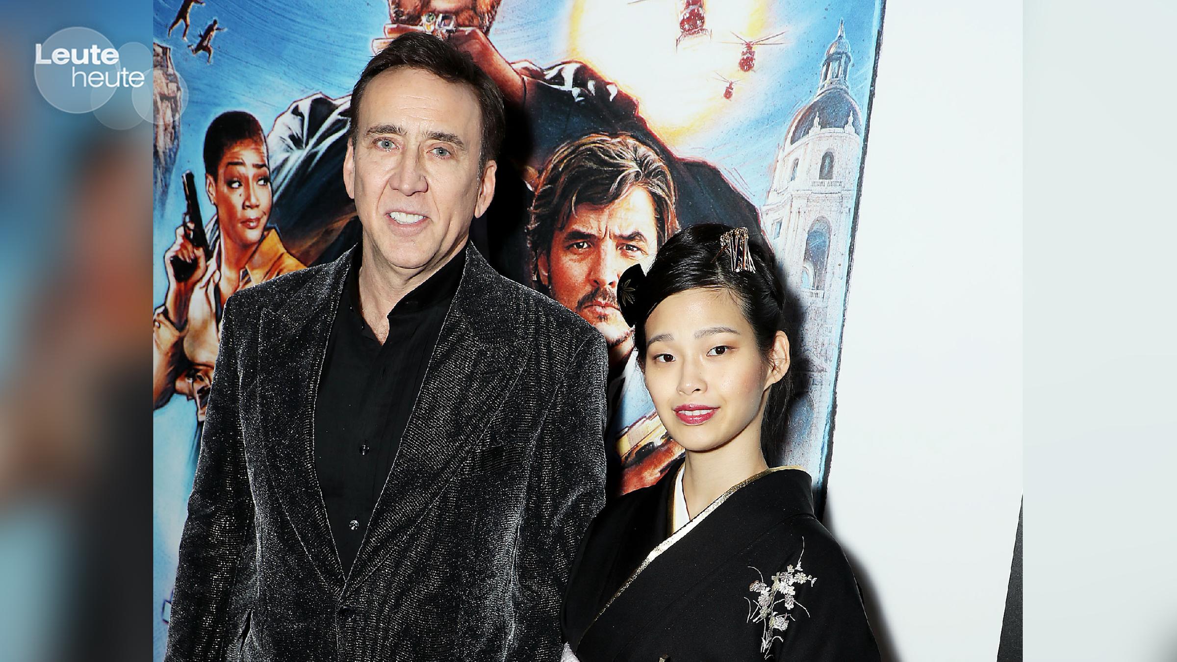 Nicolas Cage und seine Ehefrau Riko