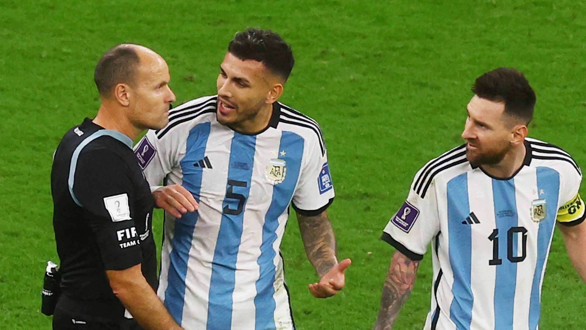 Fußball-WM Argentinier nach dem Viertelfinale sauer