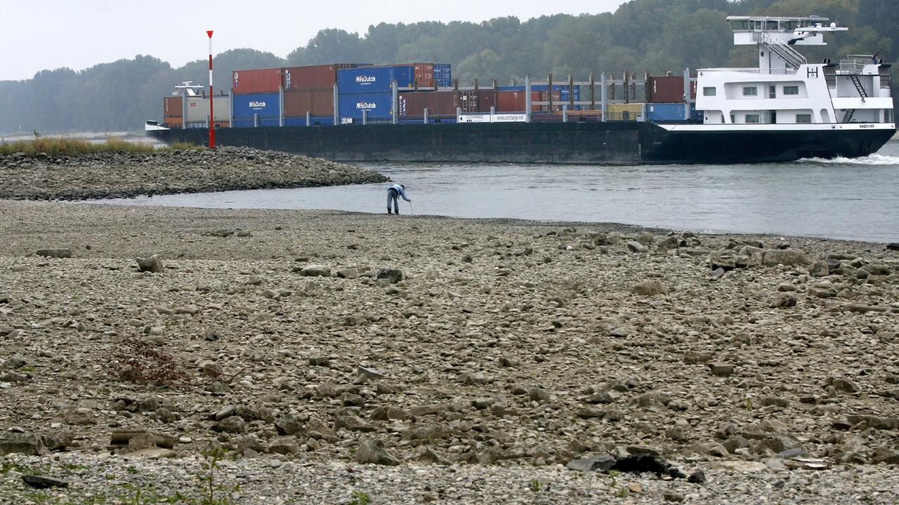 Deutschland auf dem Trockenen