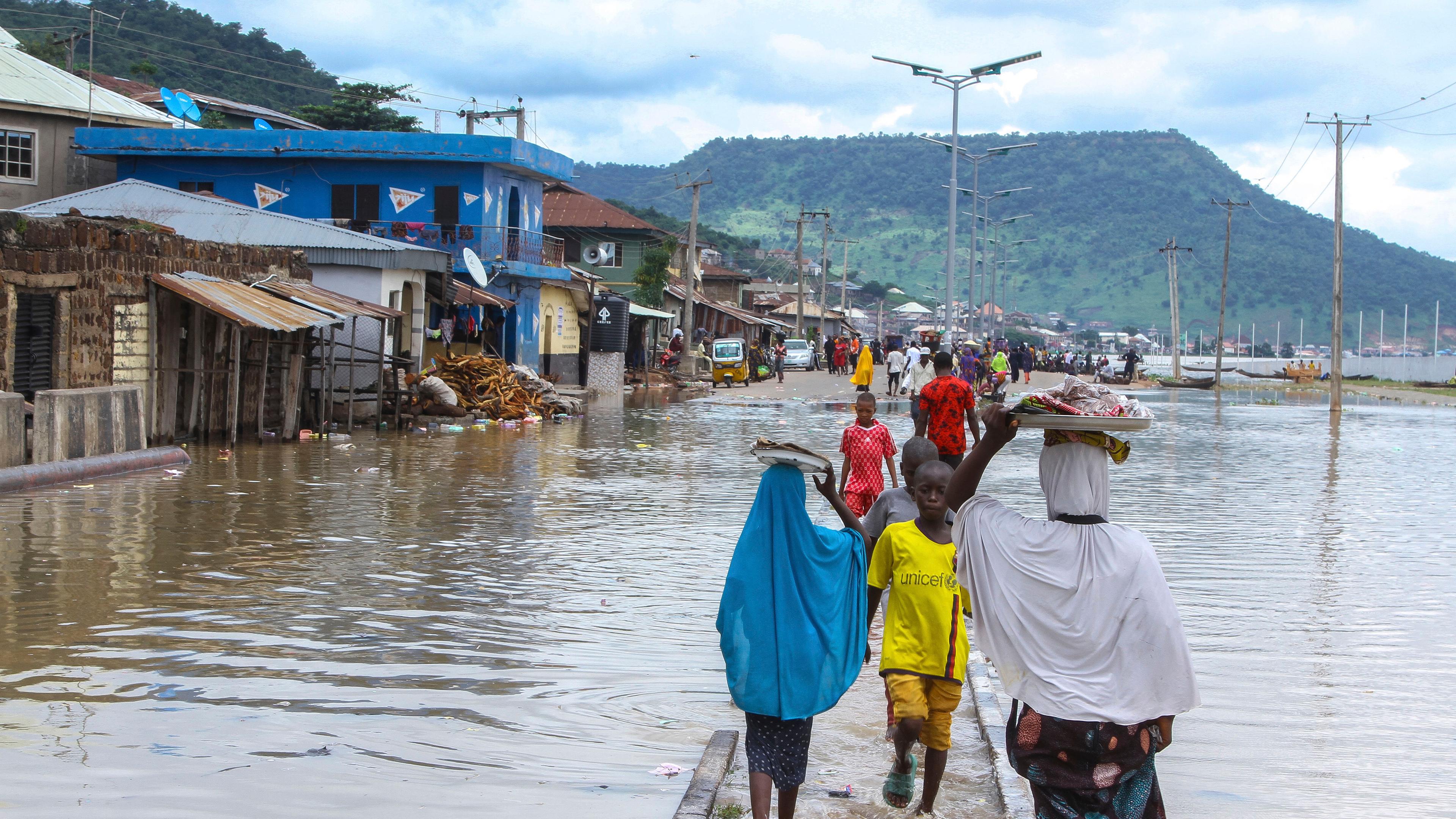Überschwemmung in Kogi, Nigeria. Archivbild