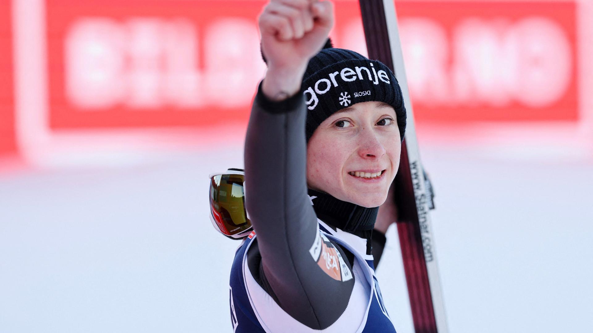  Nika Prevc am 23.11.2024.