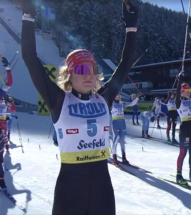Protest der Nordischen Kombiniererinnen gegen das Startverbot bei Olympia