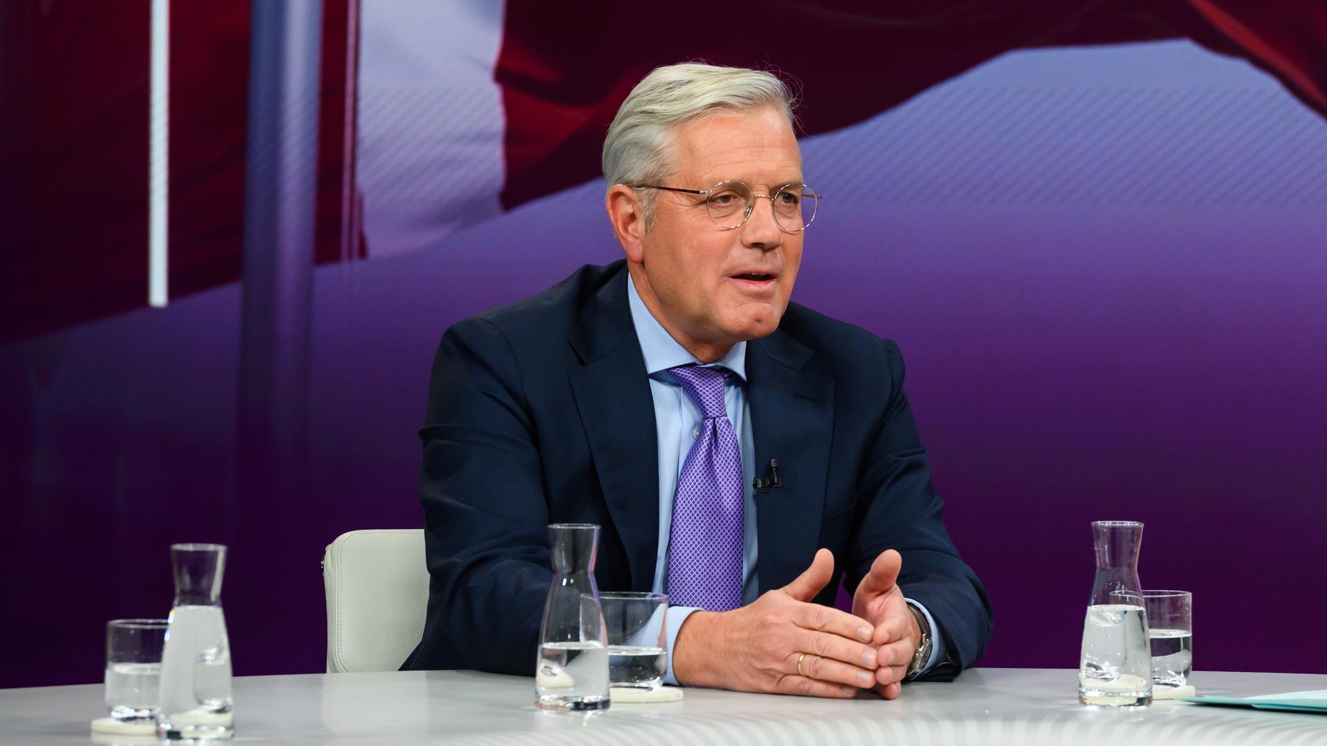 Norbert Röttgen bei Maybrit Illner am 15. Januar 2026