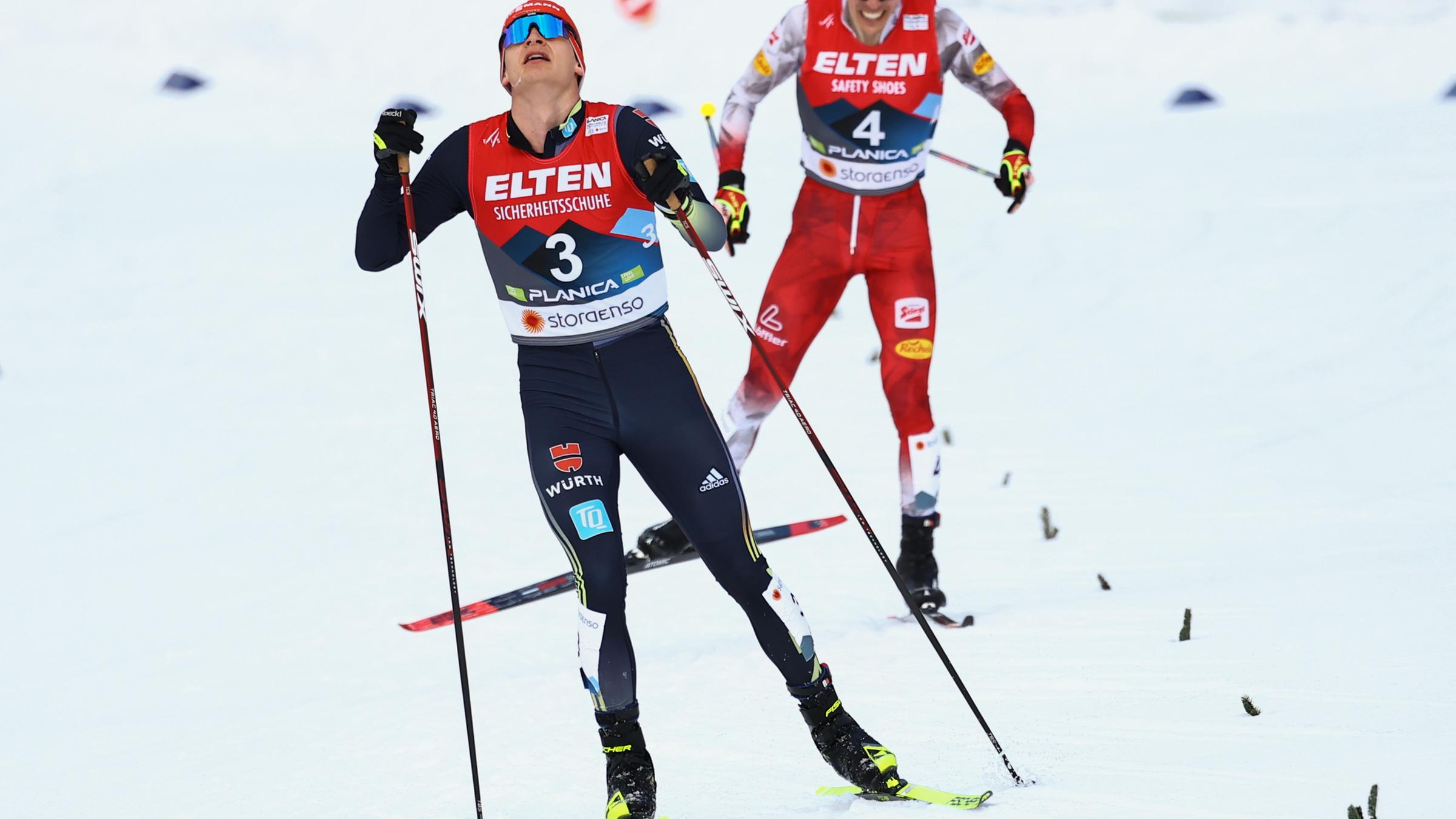 Nordische Ski-WM Kombinierer Schmid gewinnt Silber