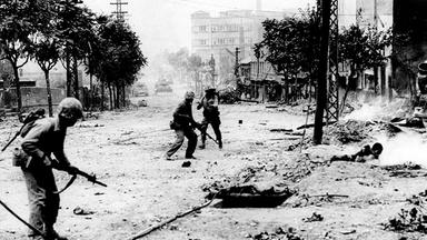 US-Soldaten bei der Befreiung von Seoul während des Koreakrieges
