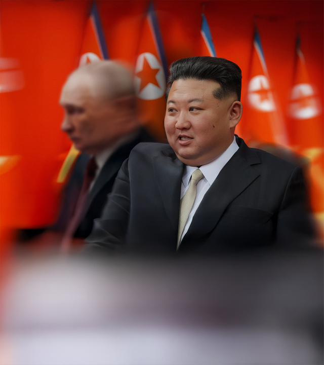 Putin und Kim Jong Un