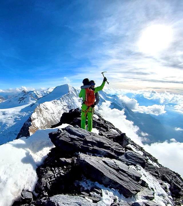 Alpinist Simon Gietl begibt sich mit Kletterpartner Roger Schaeli mit "North 6" auf die wohl härteste Tour durch die Alpen