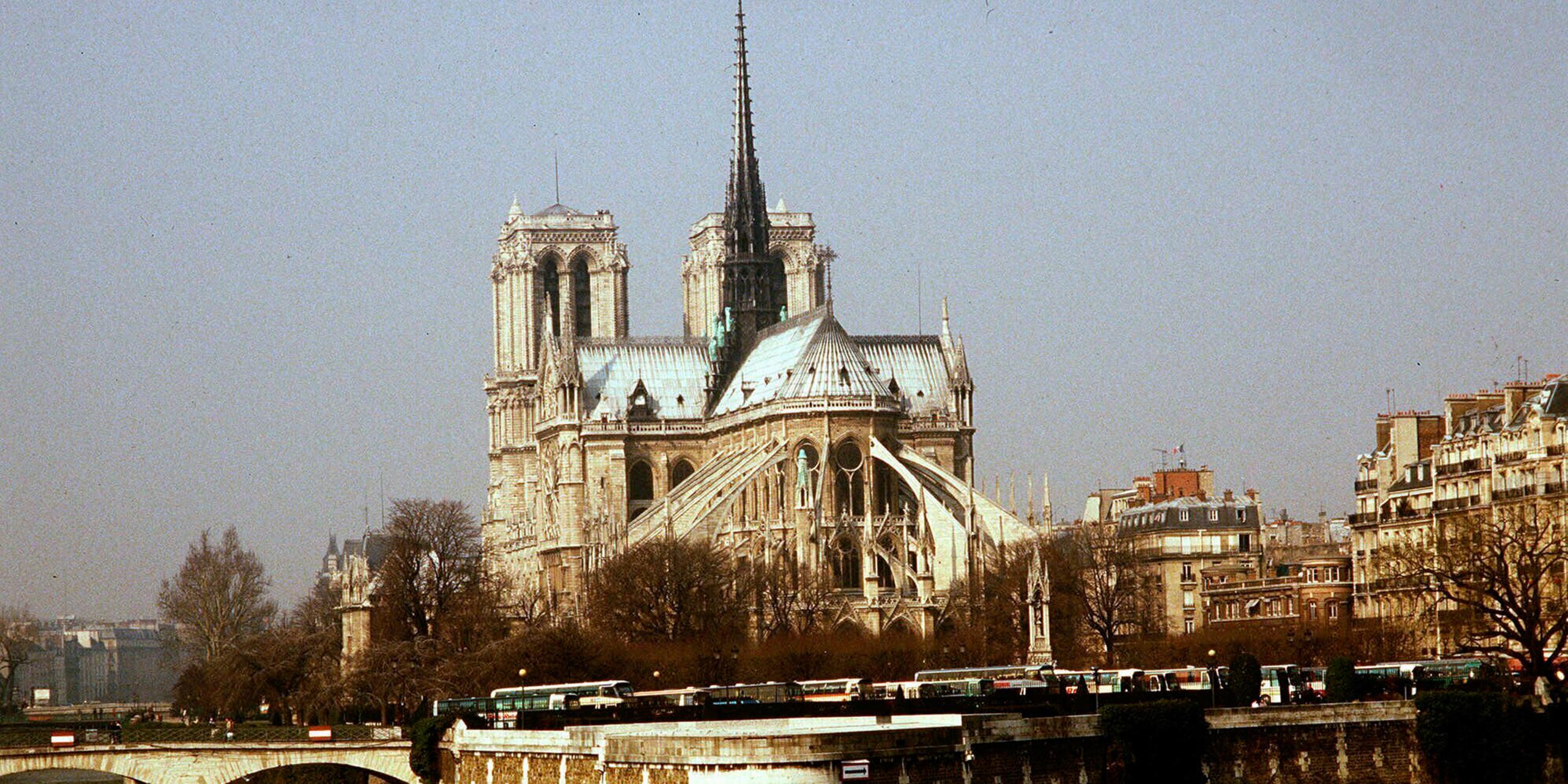 Notre Dame vor dem Brand