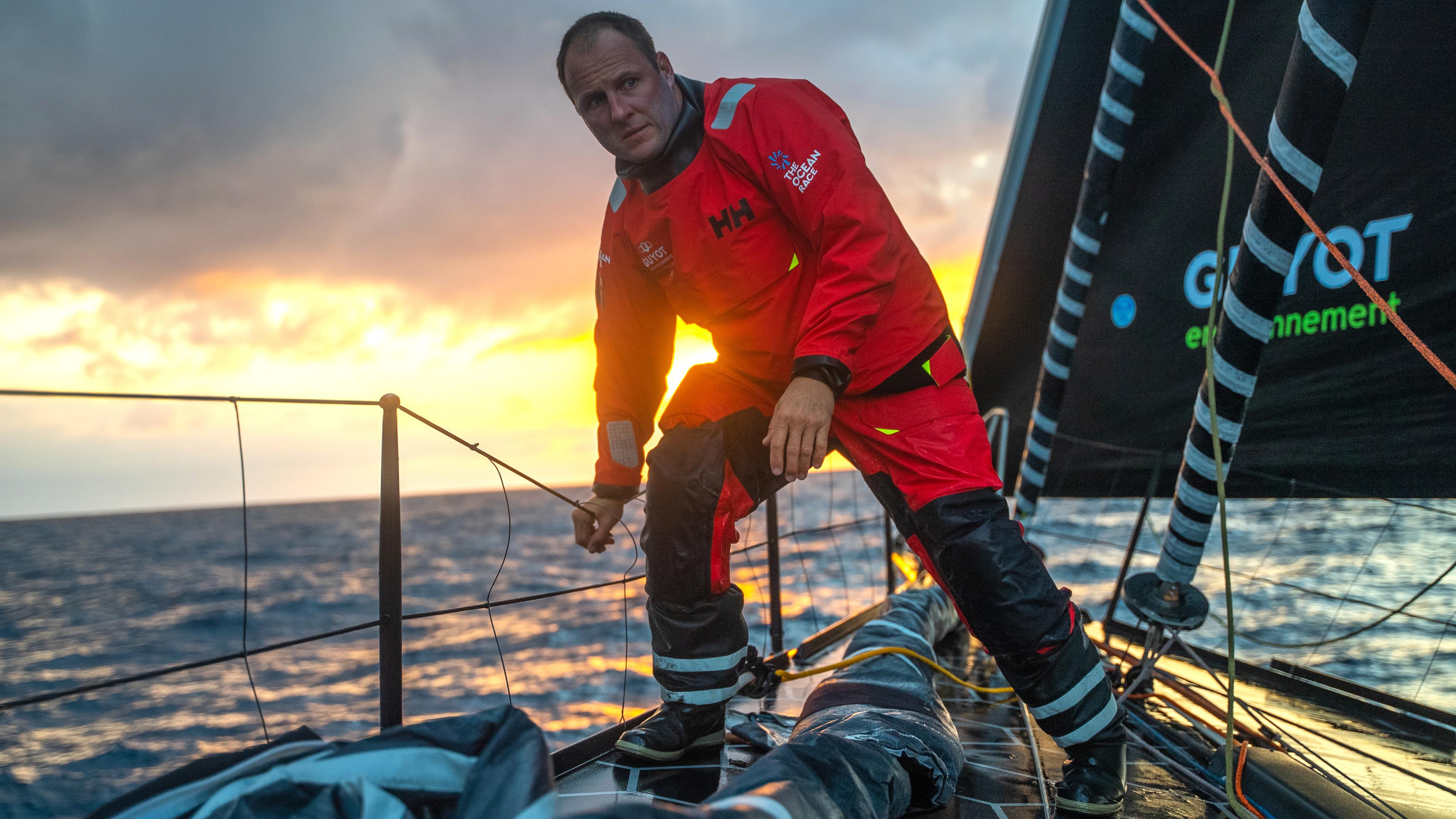Ocean-Race-Co-Skipper Robert Stanjek, aufgenommen am 16.09.2022