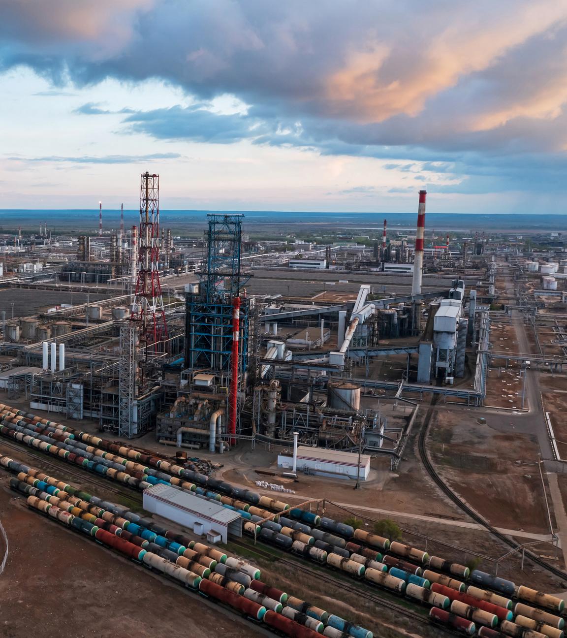 Raffinerie in Wolograd