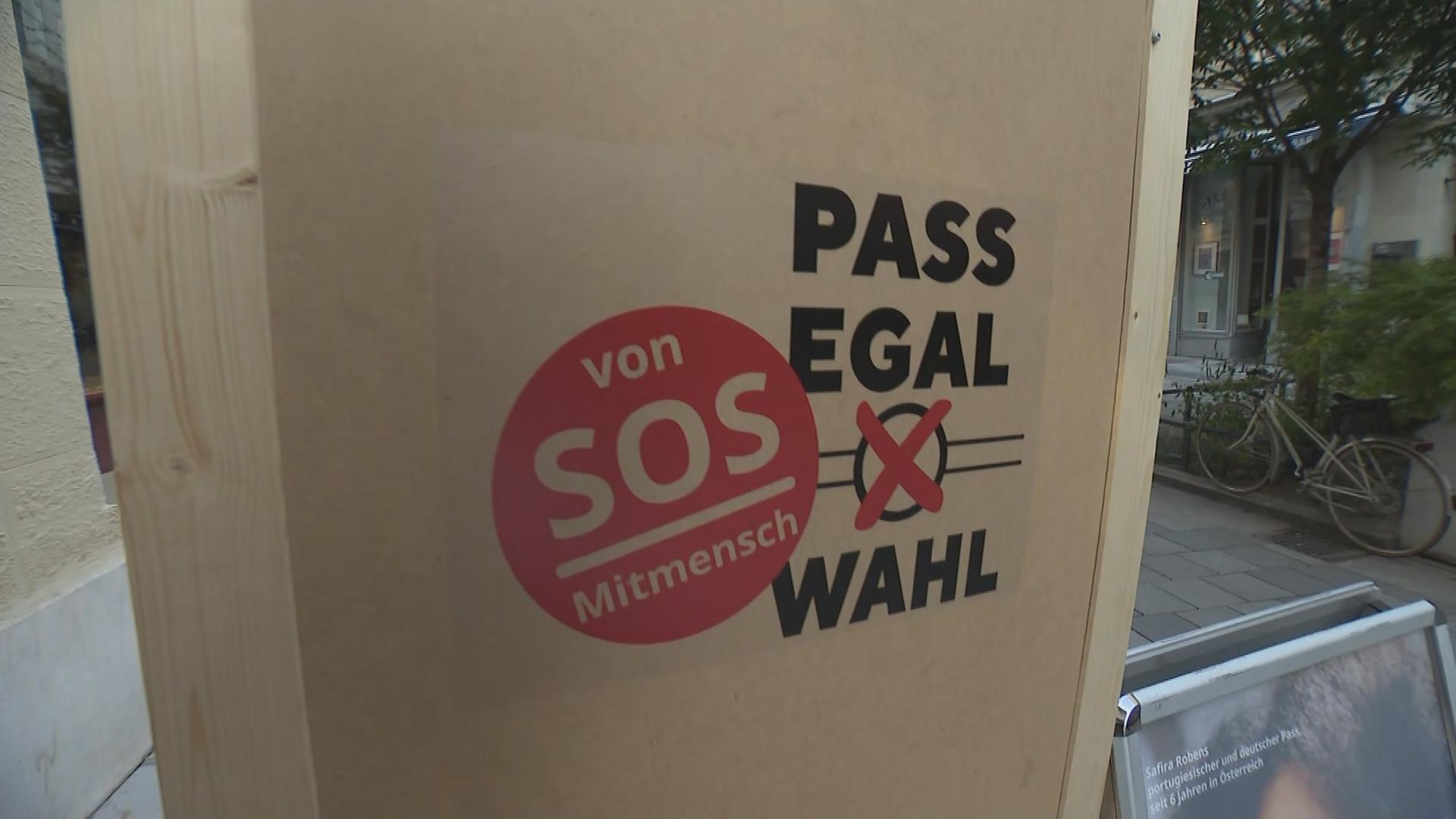 Pass-egal-Wahl Plakat