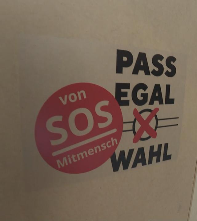 Pass-egal-Wahl Plakat