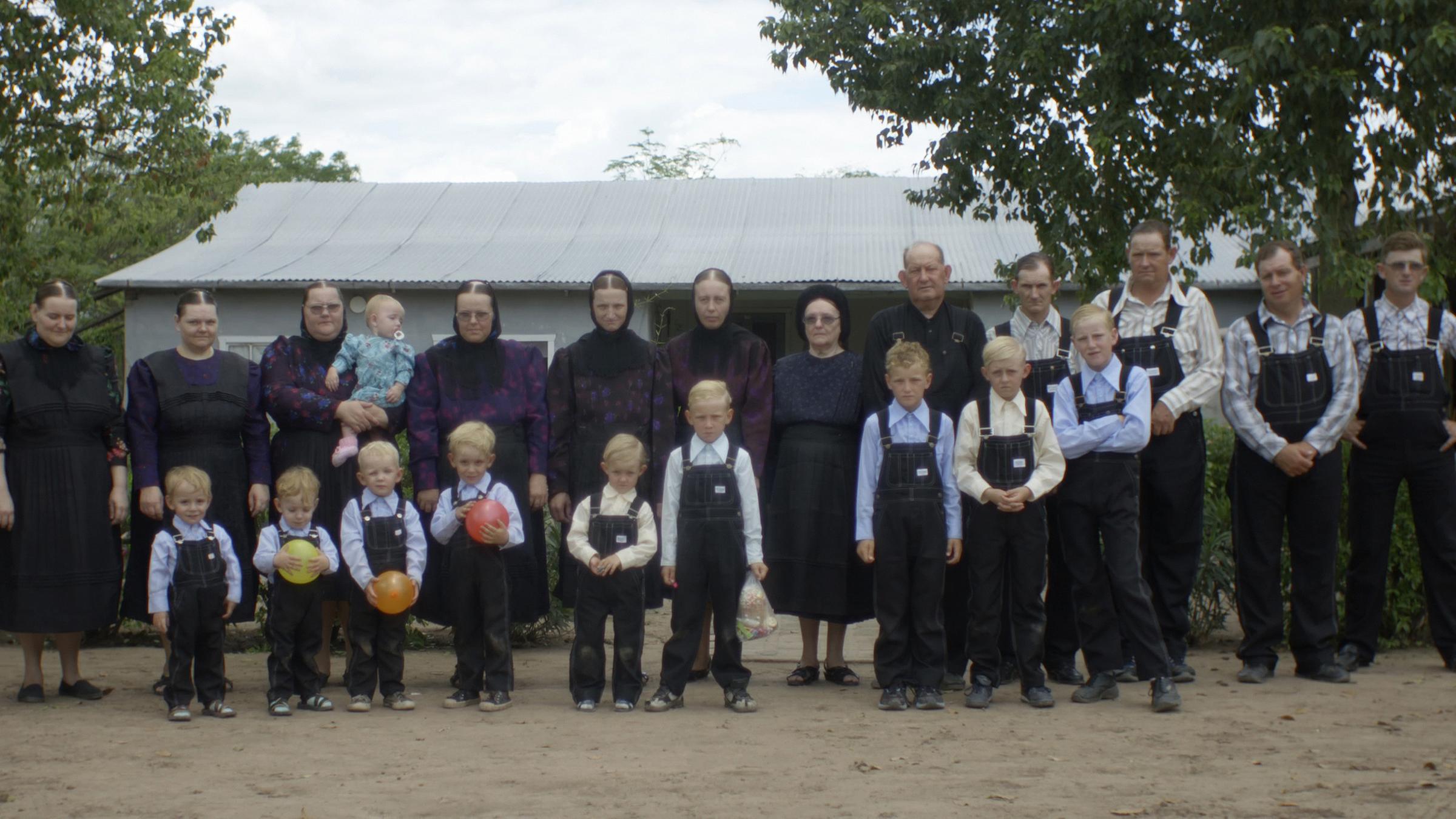 Eine Familie in der Mennoniten-Kolonie Durango im Norden Argentiniens