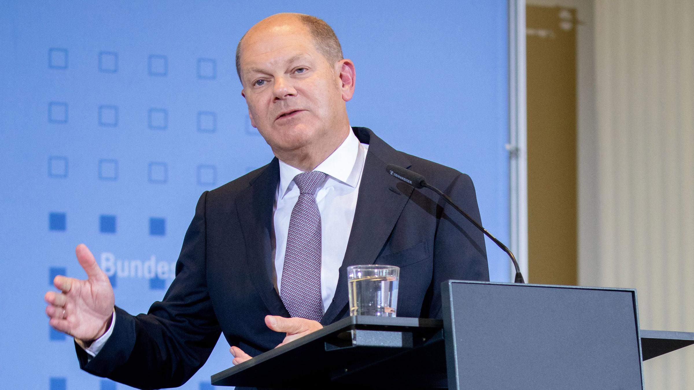 Olaf Scholz, Finanzminister