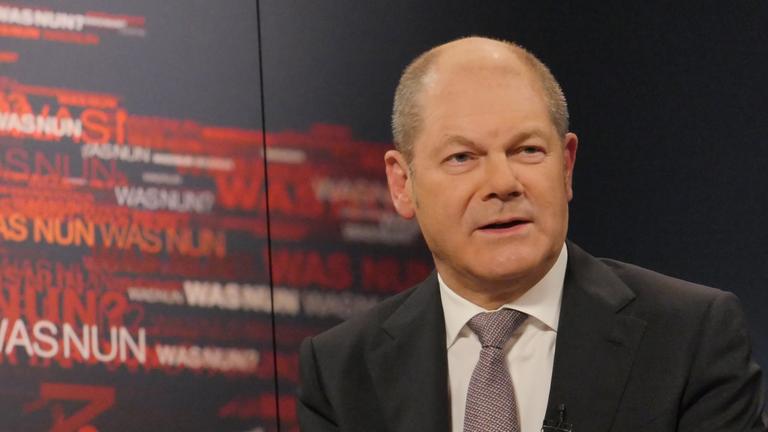 Olaf Scholz und Peter Frey